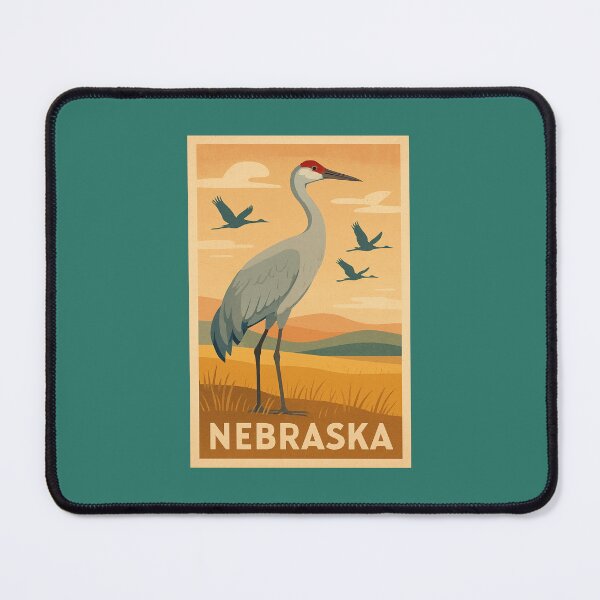 Artikelvorschau, Nebraska entworfen und verkauft von Broken Antler Designs .