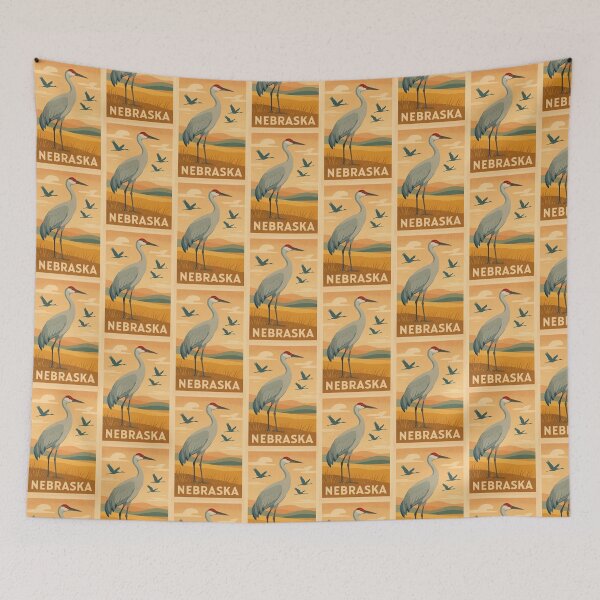 Item preview, Nebraska  designed and sold by Broken Antler Designs .