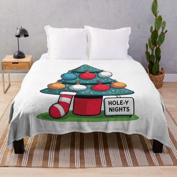 Item preview, Hole-y Nights Golf Christmas Tree designed and sold by MonkiFlipp.