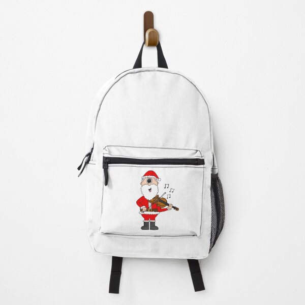 Item preview, Santa Playing Violin, Christmas Violinist Musician Music Teacher designed and sold by doodlerob.