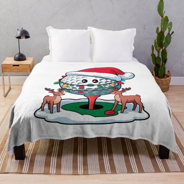 Item preview, Christmas Golf Ball with Reindeer designed and sold by MonkiFlipp.