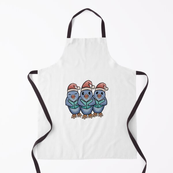 Item preview, Vintage Penguin Christmas Carolers - Retro Style Cartoon designed and sold by mtheuniverse.