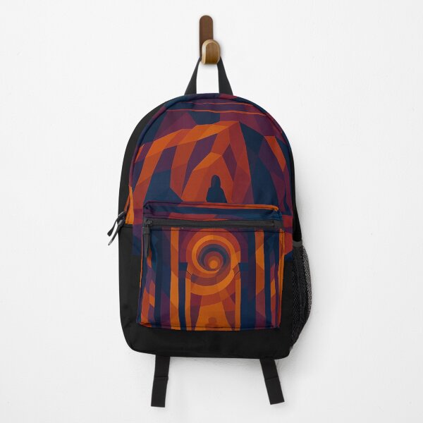 Item preview, Temple of Delphi – Portal of Light | Unique Colorful Owlic Cubist Greek Delphi Temple Art Design | Modern Fine Art Expression for Mythology Lovers designed and sold by Owlic.artwear.
