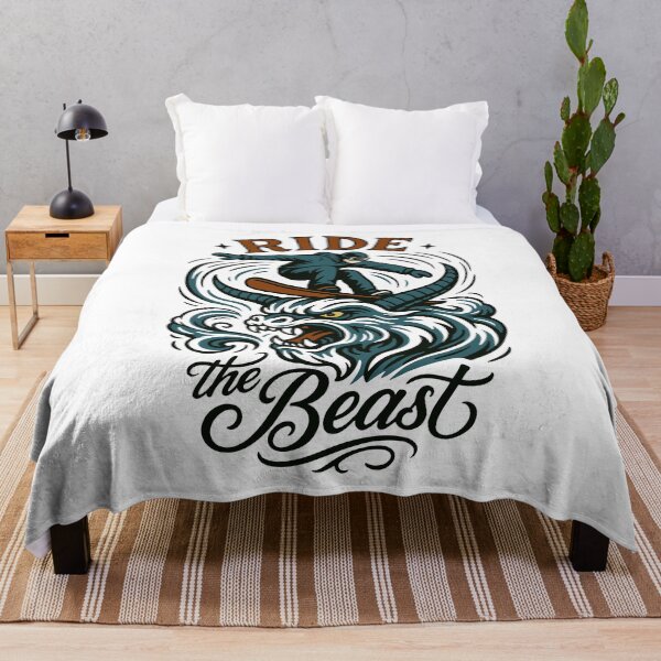 Item preview, Ride the Beast – Epic Snowboarder Mythic designed and sold by SnappyPNG.