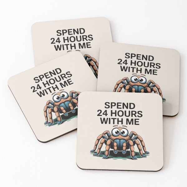 Item preview, Spend 24 Hours With Me Tarantula Funny designed and sold by SplashTastic.