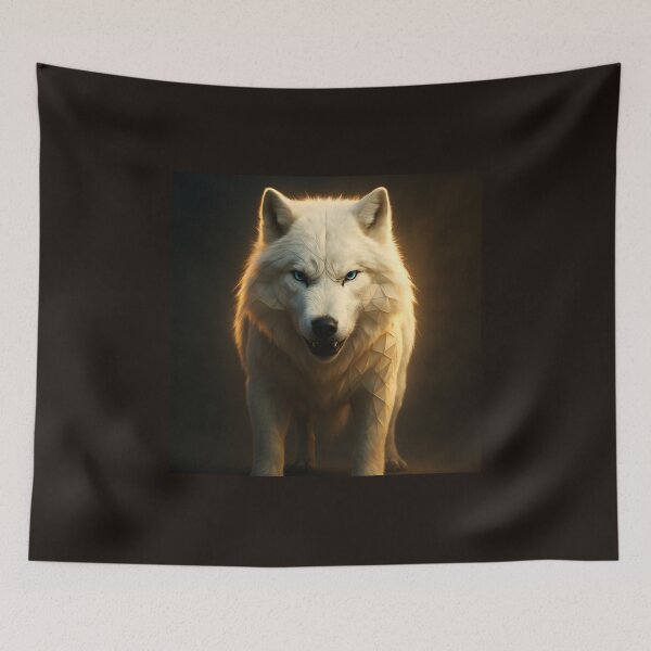 Item preview, GeoWild Arctic Wolf – Frostbound Sentinel designed and sold by GeoWild Designs.