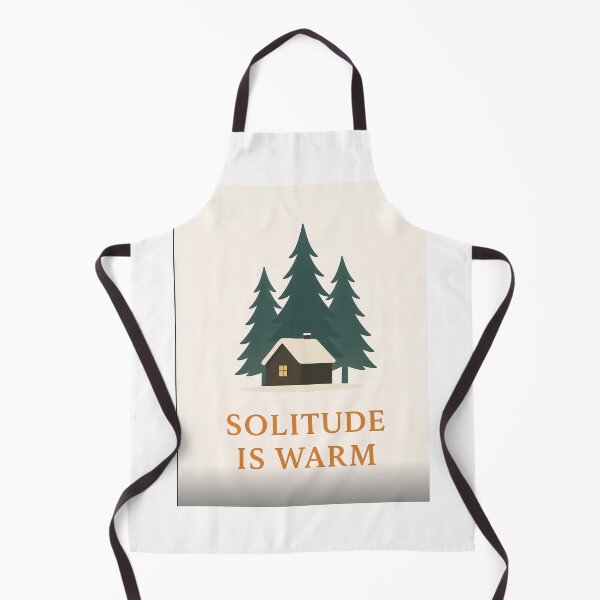 Item preview, Solitude is Warm, Cabin in the Woods. designed and sold by Sergeant Wild.