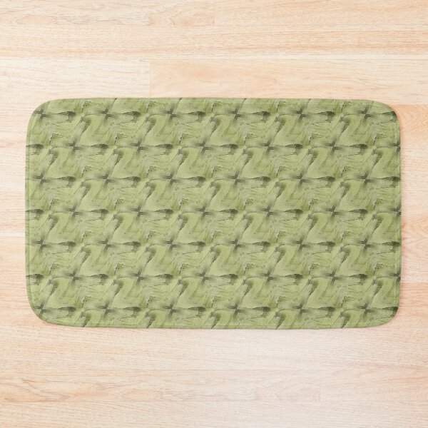 Item preview, Monochromatic Geometric Arrow Pattern in Green designed and sold by Artistestella.