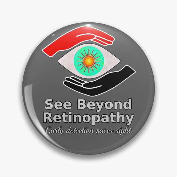 Item preview, See Beyond Retinopathy – Vision Awareness Design designed and sold by Eyepatch-Jacks.