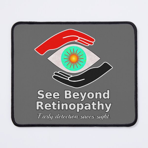 Item preview, See Beyond Retinopathy – Vision Awareness Design designed and sold by Eyepatch-Jacks.
