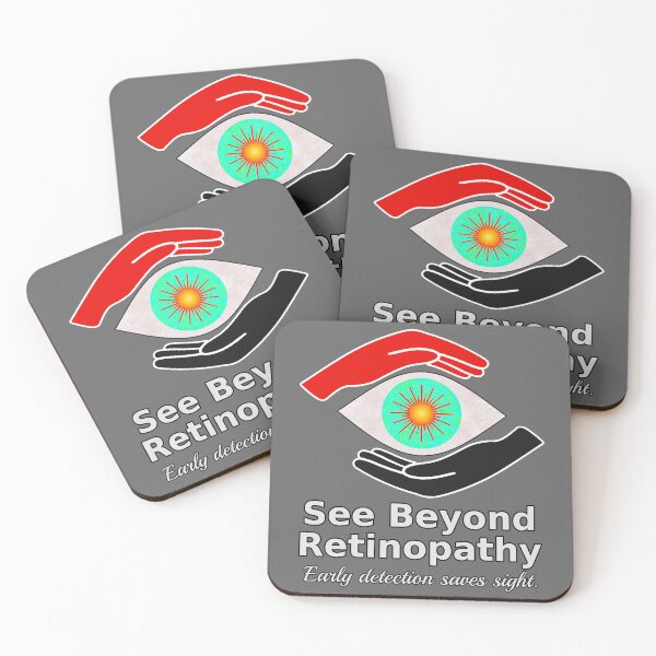 Item preview, See Beyond Retinopathy – Vision Awareness Design designed and sold by Eyepatch-Jacks.