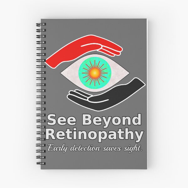 Item preview, See Beyond Retinopathy – Vision Awareness Design designed and sold by Eyepatch-Jacks.