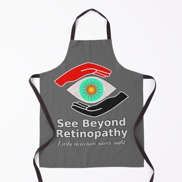 Item preview, See Beyond Retinopathy – Vision Awareness Design designed and sold by Eyepatch-Jacks.