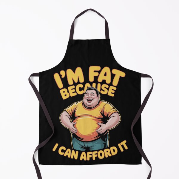 Item preview, I'm fat because i can afford it shirt designed and sold by DreamOnShirts.