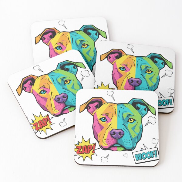 Item preview, Pitbull Pop Art ZAP WOF designed and sold by bsbd-action.
