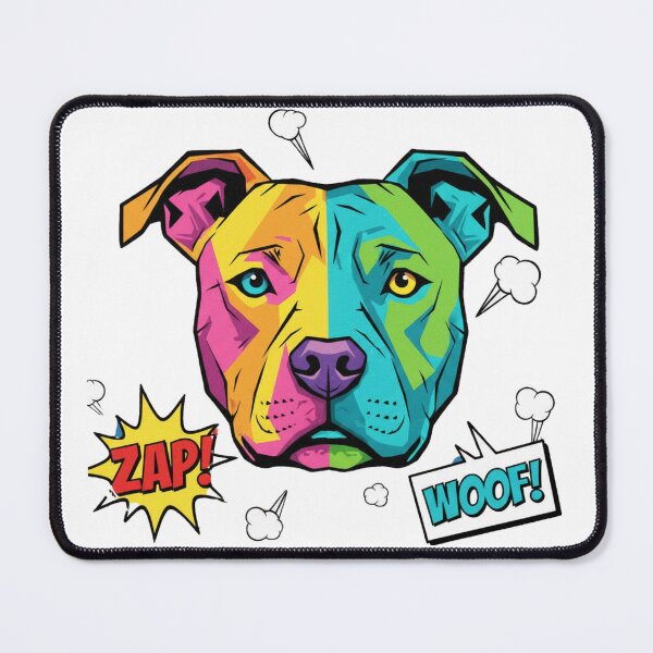 Item preview, Pitbull Pop Art ZAP WOF designed and sold by bsbd-action.