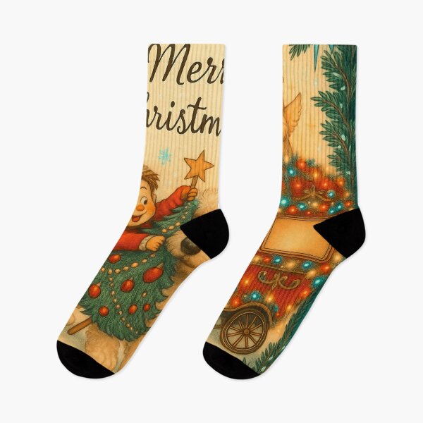 Item preview, Merry christmas - Happy Winter holidays designed and sold by Jani-art-world.