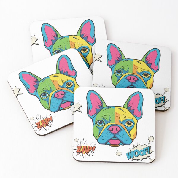 Item preview, Frenchie Pop Art ZAP WOOF designed and sold by bsbd-action.