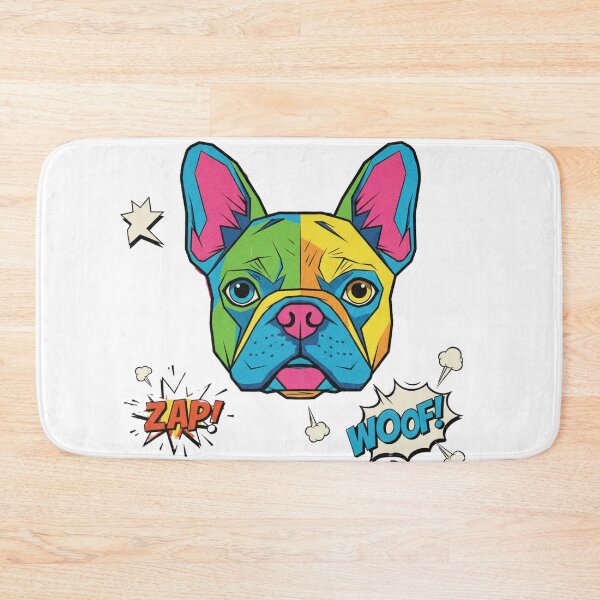 Item preview, Frenchie Pop Art ZAP WOOF designed and sold by bsbd-action.