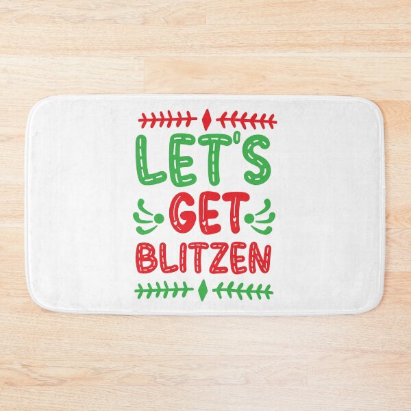 Item preview, Let's Get Blitzen - Funny Christmas Reindeer Drinking Pun designed and sold by FuzionRaptor.