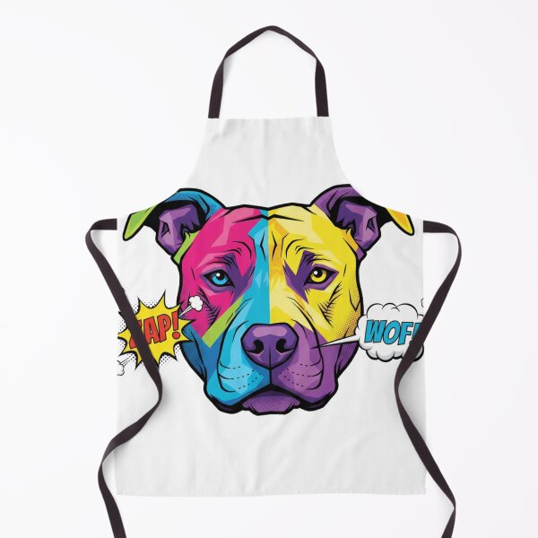Item preview, Pitbull Pop Art Naranja ZAP designed and sold by bsbd-action.