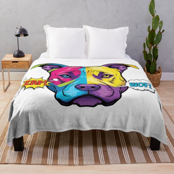Item preview, Pitbull Pop Art Naranja ZAP designed and sold by bsbd-action.