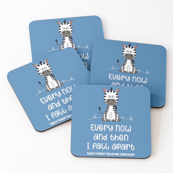 Item preview, Zebra Strong Awareness - Every Now And Then I Fall Apart designed and sold by Jesabee Designs.