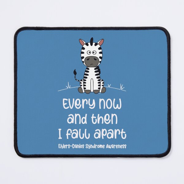 Item preview, Zebra Strong Awareness - Every Now And Then I Fall Apart designed and sold by Designs by Jesabee.