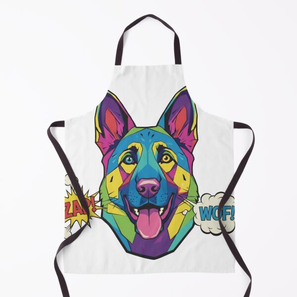 Item preview, Pastor Alemán Pop Art Lengua designed and sold by bsbd-action.
