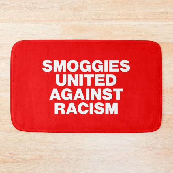 Item preview, Smoggies United Against Racism White Text designed and sold by Logo-A-GoGo.