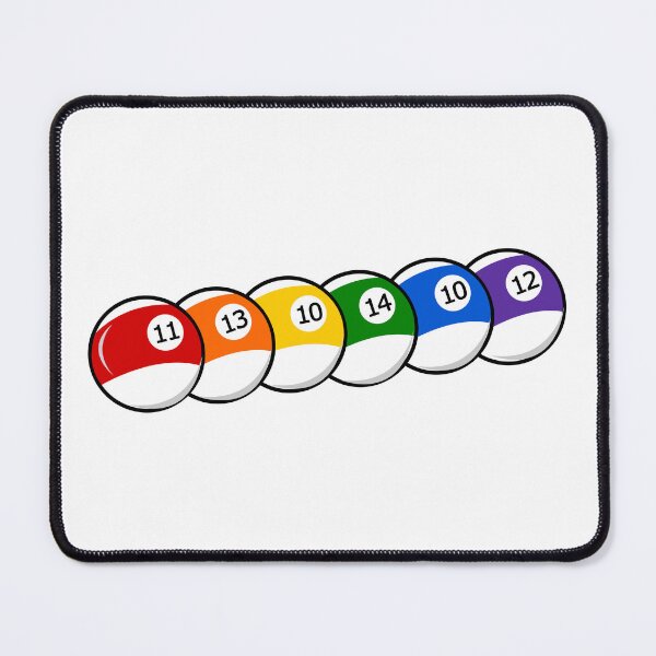 Artikelvorschau, Billardkugel Pride-Flagge Regenbogen entworfen und verkauft von HarveyHandcraftsandDesigns.