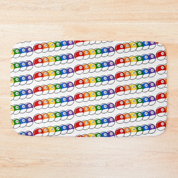 Item preview, Billard Ball Pride Flag Rainbow designed and sold by HarveyHandcraftsandDesigns.