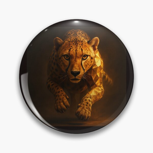 Item preview, GeoWild Cheetah – Heart of Motion designed and sold by GeoWild Designs.