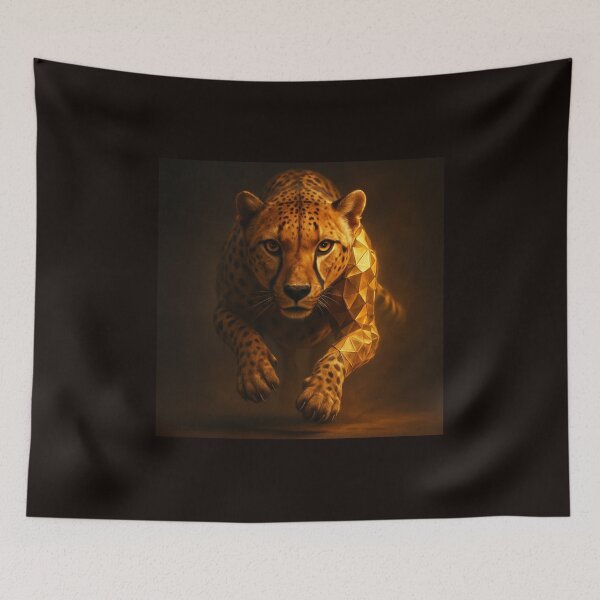 Item preview, GeoWild Cheetah – Heart of Motion designed and sold by GeoWild Designs.