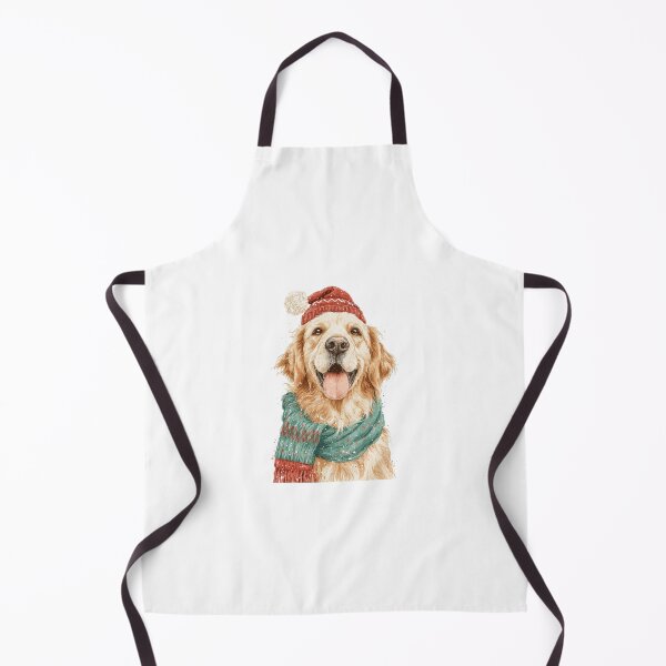 Item preview, Christmas Golden Retriever designed and sold by Pop Haven.