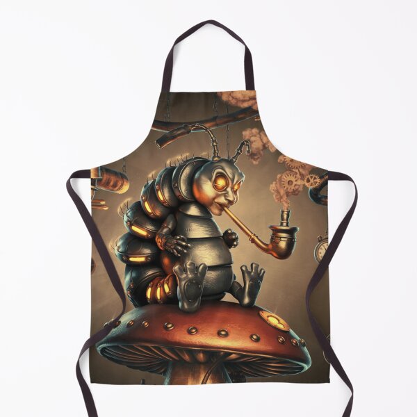 Item preview, The Steam Caterpillar — Steampunk at the Mushroom designed and sold by FusiTink.