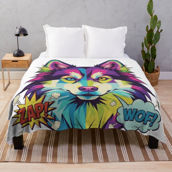 Item preview, Husky Pop Art Peludo ZAP designed and sold by bsbd-action.
