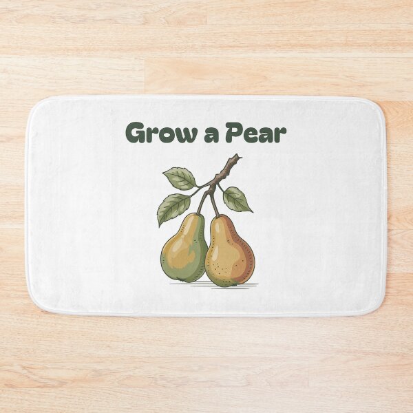 Item preview, Grow a Pear – Cheeky Plant Pun designed and sold by Prints Off Whales.