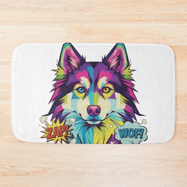 Item preview, Husky Pop Art Peludo ZAP designed and sold by bsbd-action.