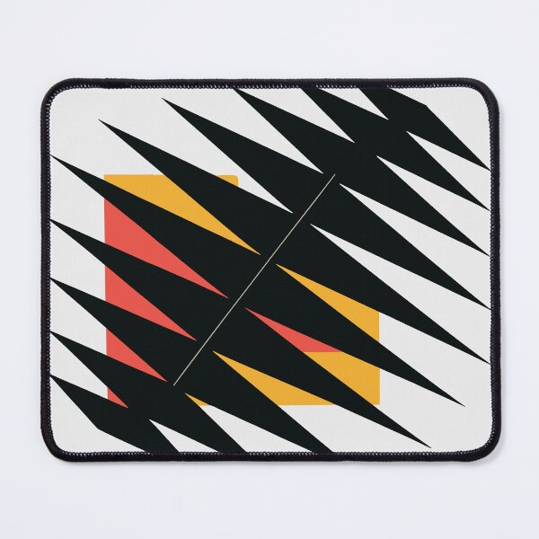 Item preview, Fine Geometric Art Poster – Minimalist Black & White Abstract Triangle Print | Modern Constructivist Wall Decor designed and sold by paulo silveira.