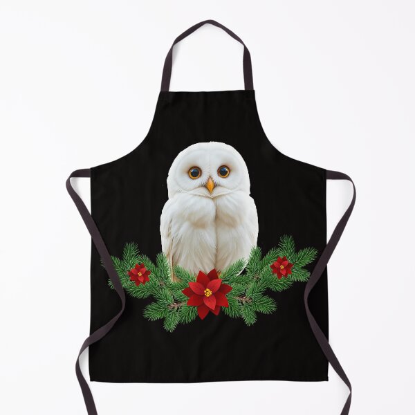 Item preview, White Snow Christmas Owl designed and sold by Atteestude.