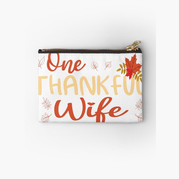 Item preview, One Thankful Wife Funny Couples Matching Thanksgiving Day designed and sold by fashion-tees.