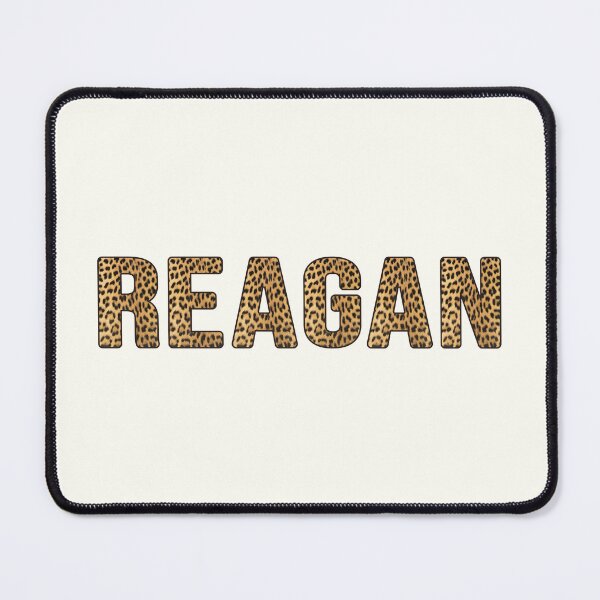 Item preview, Reagan Name Leopard Print designed and sold by Jeallan Designs.