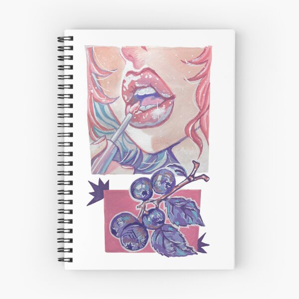 Item preview, Blueberries and lipgloss designed and sold by MzDrawss.