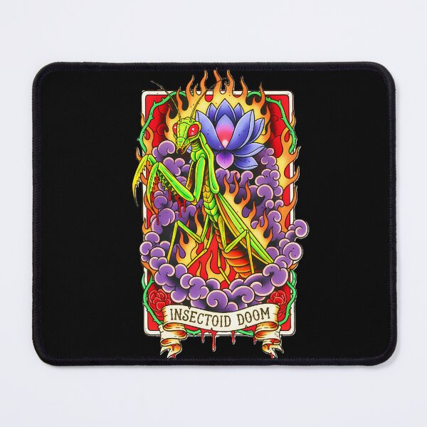 Item preview, INSECTOID DOOM Praying Mantis Occult Flash designed and sold by CoffinsArt.