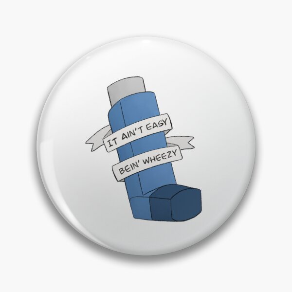 Item preview, Inhaler "It Ain't Easy Bein' Wheezy" designed and sold by dabidraws.