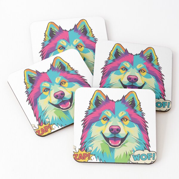 Item preview, Husky Pop Art Ojos ZAP designed and sold by bsbd-action.