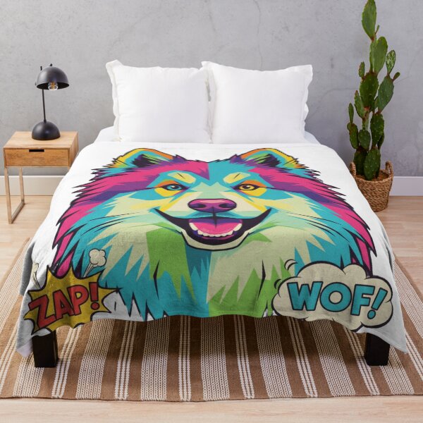 Item preview, Husky Pop Art Ojos ZAP designed and sold by bsbd-action.
