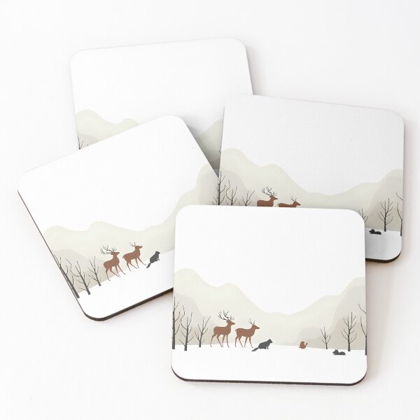 Item preview, Winter, atmospheric graphics introducing the atmosphere of Christmas and a white winter. designed and sold by Knock on my door.