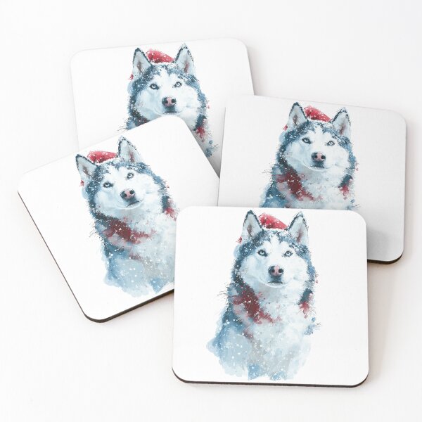 Item preview, Christmas Husky designed and sold by Pop Haven.